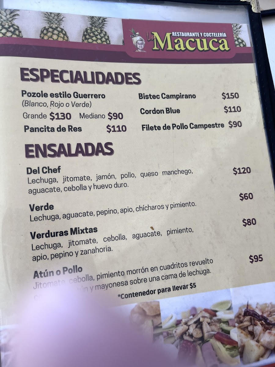 Restaurant Marbella Menu - Image 3