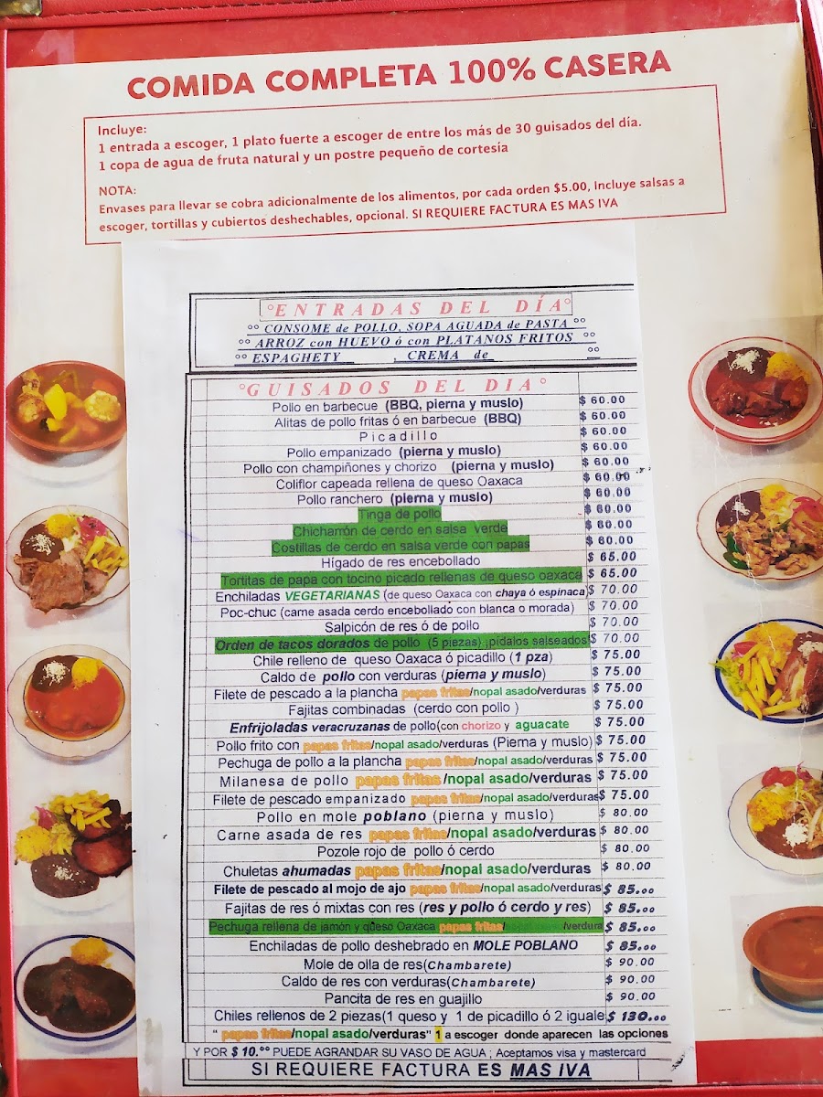 Restaurant Marbella Menu - Image 6